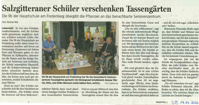 Presse Tassengärten