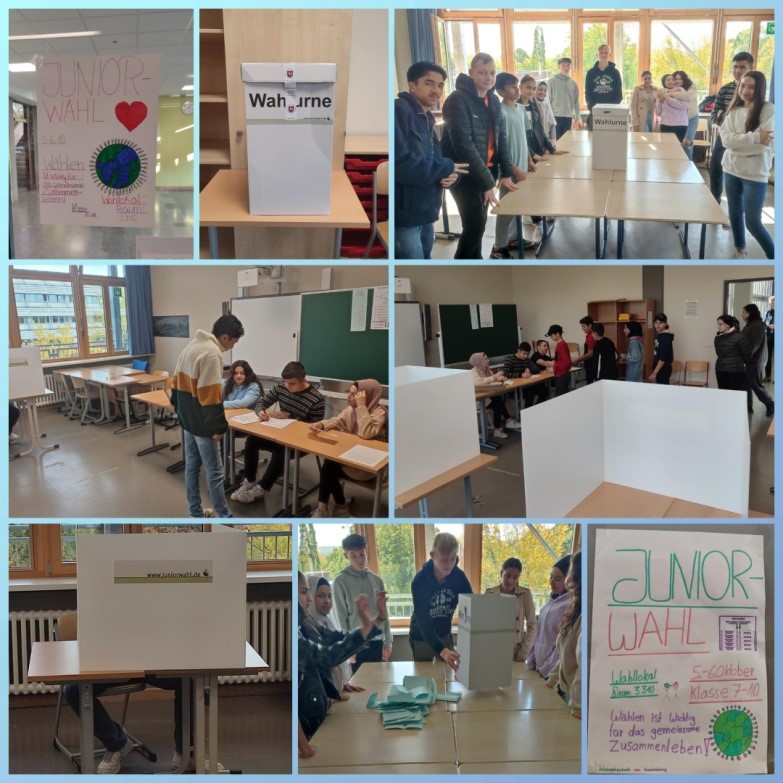 Juniorwahl Collage